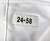 2025 Dallas Cowboys Hakeem Adeniji #75 Game Used White Practice Jersey 58 434