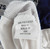 2025 Dallas Cowboys Hakeem Adeniji #75 Game Used White Practice Jersey 58 434