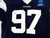 2025 Dallas Cowboys Osa Odighizuwa #97 Game Used Navy Practice Jersey 54 464