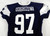 2025 Dallas Cowboys Osa Odighizuwa #97 Game Used Navy Practice Jersey 54 464