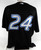 2004-06 Toronto Blue Jays #24 Game Used Black Jersey Spring Training NP Rem 50 0