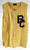 Boston College #14 Game Used Yellow Pinstripe Flannel Jersey 40 864