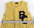 Boston College #14 Game Used Yellow Pinstripe Flannel Jersey 40 864