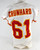 1997 Kansas City Chiefs Tim Grunhard #61 Game Issued White Jersey 46 007