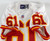 1997 Kansas City Chiefs Tim Grunhard #61 Game Issued White Jersey 46 007