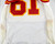 1997 Kansas City Chiefs Tim Grunhard #61 Game Issued White Jersey 46 007