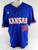 2025 Kansas Jayhawks #35 Game Used Blue Jersey Baseball 50 611