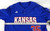 2025 Kansas Jayhawks #35 Game Used Blue Jersey Baseball 50 611