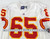 1997 Kansas City Chiefs Jeff Smith #65 Game Issued White Jersey 46 009