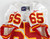 1997 Kansas City Chiefs Jeff Smith #65 Game Issued White Jersey 46 009