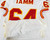 1997 Kansas City Chiefs Ralph Tamm #64 Game Issued White Jersey 46 010
