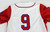 2025 Kansas Jayhawks #9 Game Used White Jersey Buck O'Neil Patch Baseball 40 624