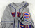 2011 New York Mets Mike O'Connor #50 Game Issued Pos Used Grey Jersey 48 024