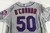 2011 New York Mets Mike O'Connor #50 Game Issued Pos Used Grey Jersey 48 024