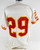 1996 Kansas City Chiefs #29 Game Issued White Jersey 42 013