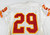 1996 Kansas City Chiefs #29 Game Issued White Jersey 42 013