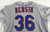 2010 New York Mets Manny Acosta #36 Game Used Grey Jersey 50 030