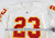 1996 Kansas City Chiefs P.Carter #23 Game Issued White Jersey 42 015