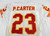 1996 Kansas City Chiefs P.Carter #23 Game Issued White Jersey 42 015