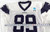 2025 Dallas Cowboys Brevyn Spann-Ford #89 Game Used White Practice Jersey 52 443
