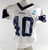 2025 Dallas Cowboys Hunter Luepke #40 Game Used White Practice Jersey 50 441