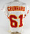 1997 Kansas City Chiefs Tim Grunhard #61 Game Issued White Jersey 46 012