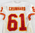 1997 Kansas City Chiefs Tim Grunhard #61 Game Issued White Jersey 46 012
