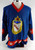 Vintage Russia Soviet Union UCKA Sergei Fedorov #91 Authentic Blue Jersey XL 439