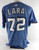 2025 Washington Nationals Andry Lara #72 Game Issued Blue Jersey City Connect 8