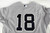 2022 New York Yankees Andrew Benintendi #18 Game Issued Grey Jersey 42 460