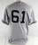 2023 New York Yankees Jake Bauers #61 Game Issued Pos Used Grey Jersey 44 458