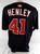 2024 Washington Nationals Bobby Henley #41 Game Issued Navy Jersey 50 887