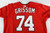2025 Washington Nationals Marquis Grissom Jr #74 Game Issued P Used Red Jersey 3