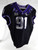 2019-24 Texas Christian TCU Frogs #91 Game Used Black Jersey Football NP R 46 67