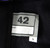 2019-24 Texas Christian TCU Frogs #89 Game Used Black Jersey Football NP R 42 85
