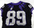 2019-24 Texas Christian TCU Frogs #89 Game Used Black Jersey Football NP R 42 85