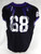 2020 Texas Christian TCU Frogs #68 Game Used Black Jersey Football NP R 48 876