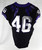 2019-24 Texas Christian TCU Frogs #46 Game Used Black Jersey Football NP R 42 84