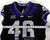 2019-24 Texas Christian TCU Frogs #46 Game Used Black Jersey Football NP R 42 84