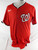 2025 Washington Nationals Clay Helvey #65 Game Issued Pos Used Red Jersey 48 247