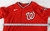 2025 Washington Nationals Clay Helvey #65 Game Issued Pos Used Red Jersey 48 247