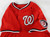 2025 Washington Nationals Clay Helvey #65 Game Issued Pos Used Red Jersey 48 247