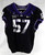 2019-24 Texas Christian TCU Frogs #57 Game Used Black Jersey Football NP R 48 87