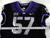 2019-24 Texas Christian TCU Frogs #57 Game Used Black Jersey Football NP R 48 87