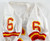 Kansas City Chiefs Hall #6 Game Issued White Jersey 40 DP108317