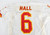 Kansas City Chiefs Hall #6 Game Issued White Jersey 40 DP108317