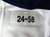 2025 Dallas Cowboys Robert Jones #65 Game Used White Practice Jersey 58 455