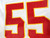 2003 Kansas City Chiefs Gary Stills #55 Game Issued White Jersey 48 DP108322