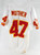 2001 Kansas City Chiefs Muther #47 Game Issued White Jersey 44 DP108318