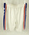 2024-25 Philadelphia 76ers David Roddy #45 Game Used White Basketball Shorts 40